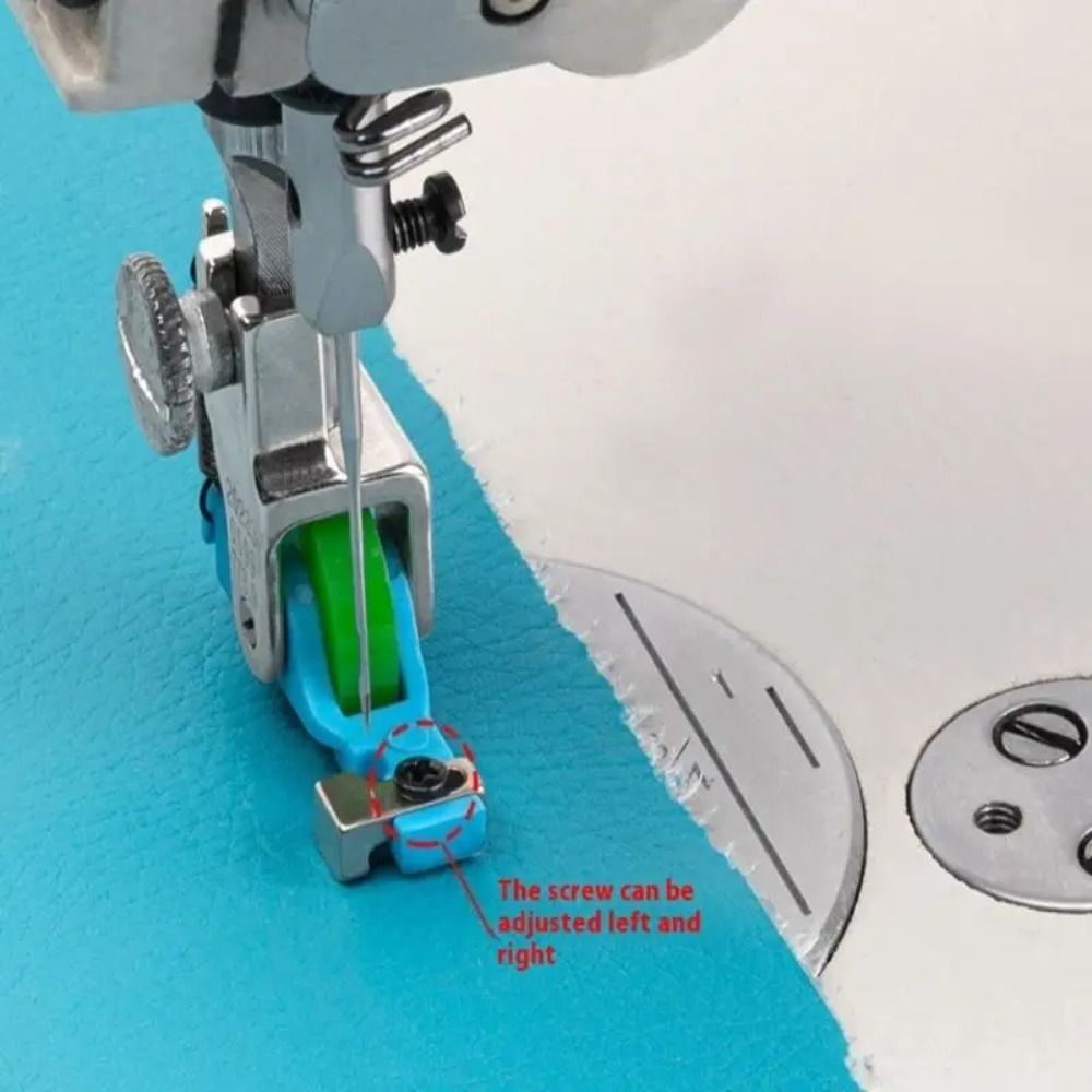 Embroidery Xpress - เท้าจักรเย็บผ้าแบบปรับได้พร้อมล้อเลื่อนพลาสติก T36LN สำหรับจักรเย็บผ้าอุตสาหกรรม