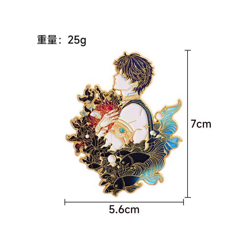 เข็มกลัดโลหะธีมอนิเมะเกม Love  - Embroidery Love บทวิจารณ์และราคา