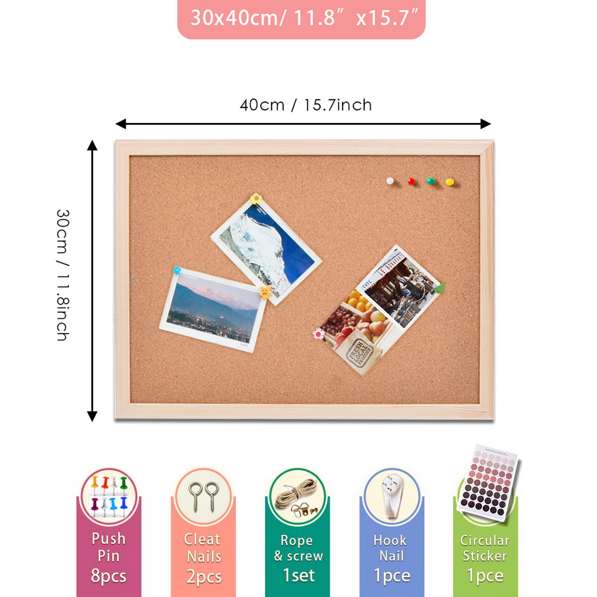 กระดานข้อความไม้สนวินเทจพร้อมก - Frame Display Wood บทวิจารณ์และราคา