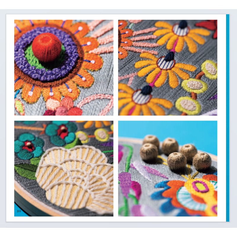แบบเย็บปักถักร้อยสำหรับผู้เริ่ - Embroidery Design Patterns Flowers บทวิจารณ์และราคา