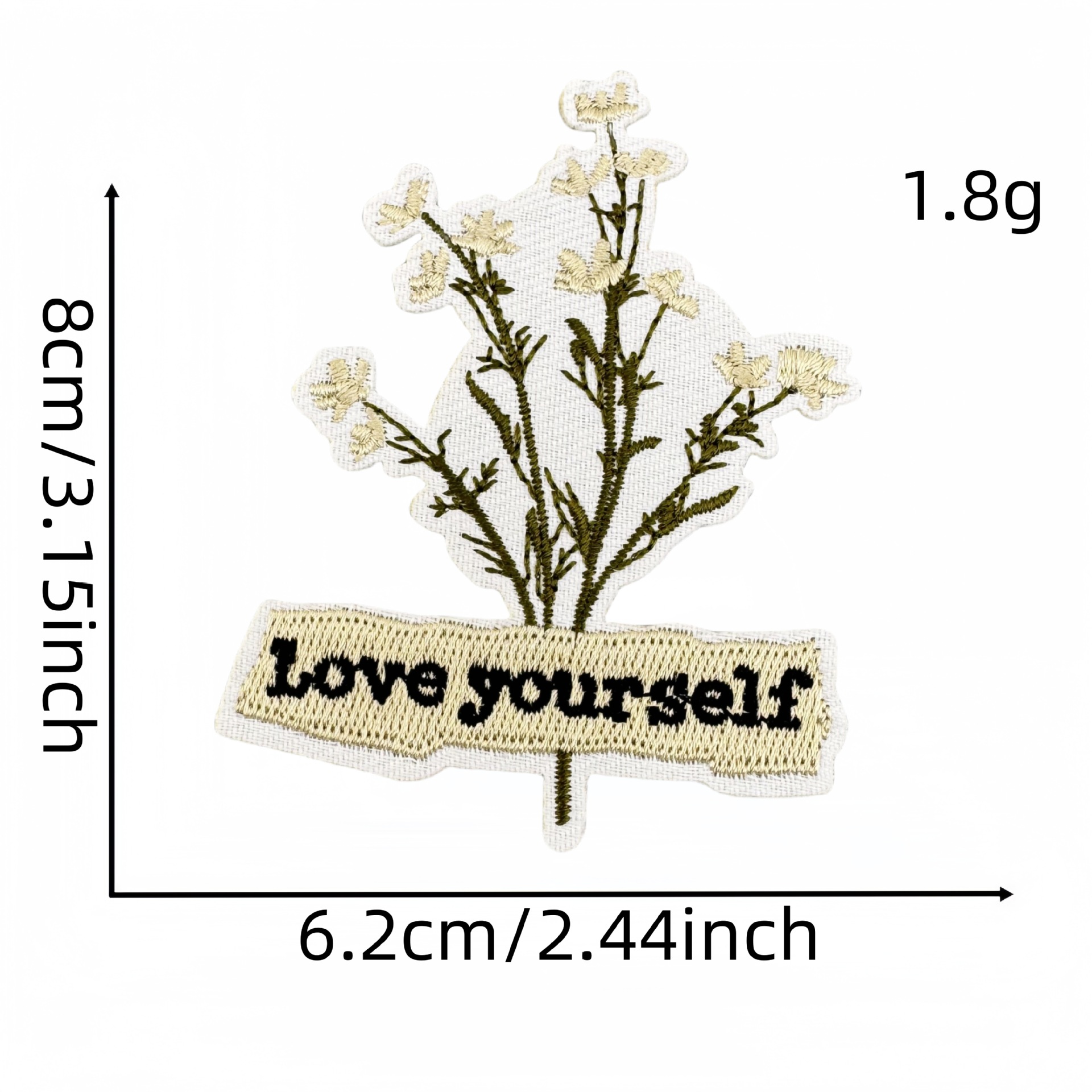 10pcs Beige สีเหลือง Wappen แพ - Embroidery Yellow Flower บทวิจารณ์และราคา