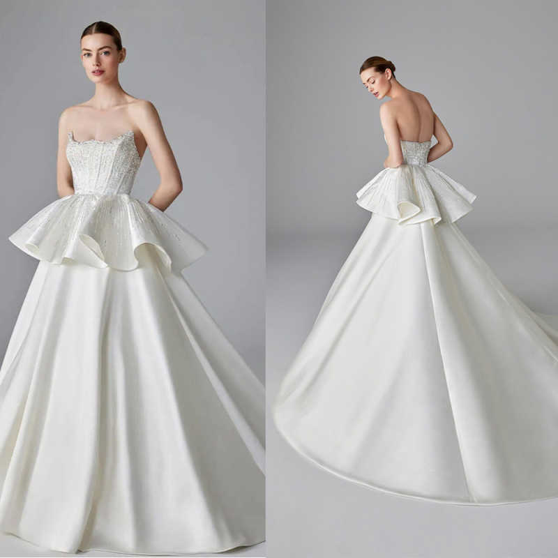 ชุดแต่งงานที่หรูหรา ทรงเอ ผ้าซ - Embroidery Online Designs บทวิจารณ์และราคา