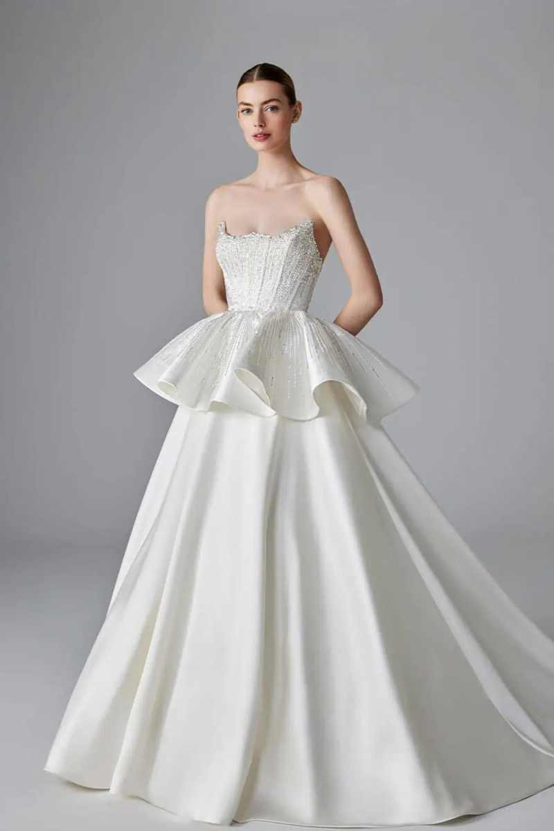 ชุดแต่งงานที่หรูหรา ทรงเอ ผ้าซ - Embroidery Online Designs บทวิจารณ์และราคา