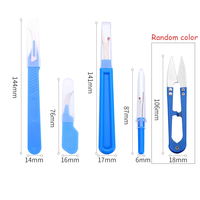 ชุดเครื่องมือฉีกผ้า 5 ชิ้น สีฟ - Embroidery Thread บทวิจารณ์และราคา
