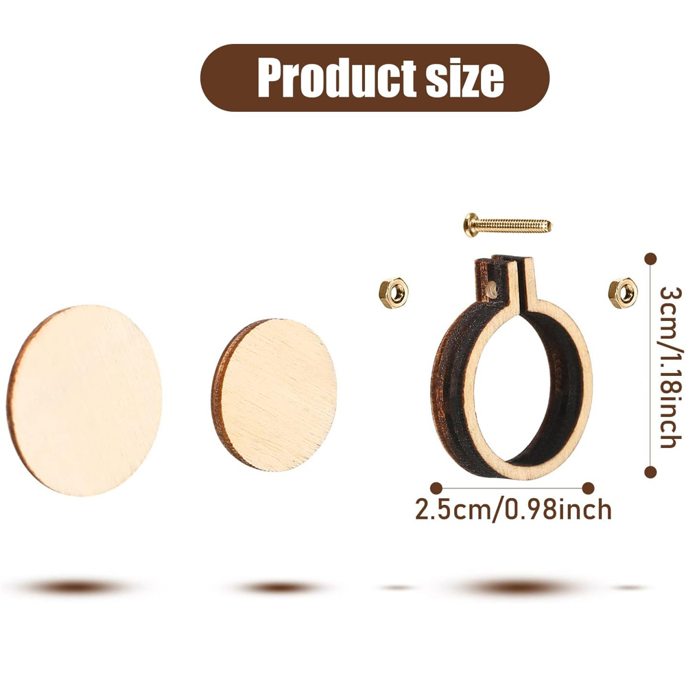 10 ชิ้น/เซ็ตไม้มินิเย็บปักถักร - Embroidery Hoop Stand บทวิจารณ์และราคา