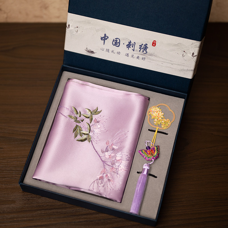 ชุดกล่องของขวัญผ้าพันคอปักลายซ - Embroidery Set บทวิจารณ์และราคา