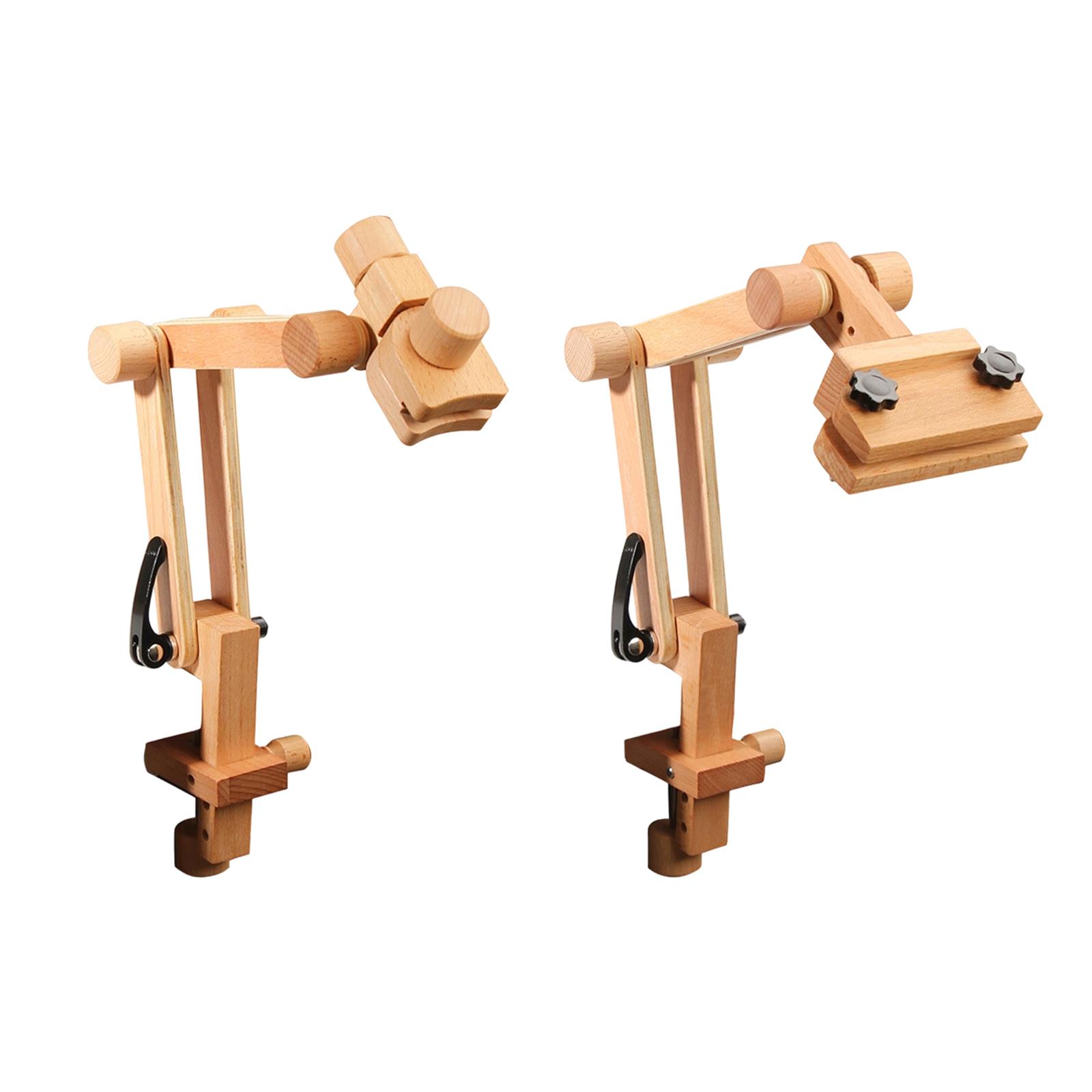 ขาตั้งวงแหวนปักผ้าแบบหมุนได้ ท - Embroidery Hoop Stand บทวิจารณ์และราคา