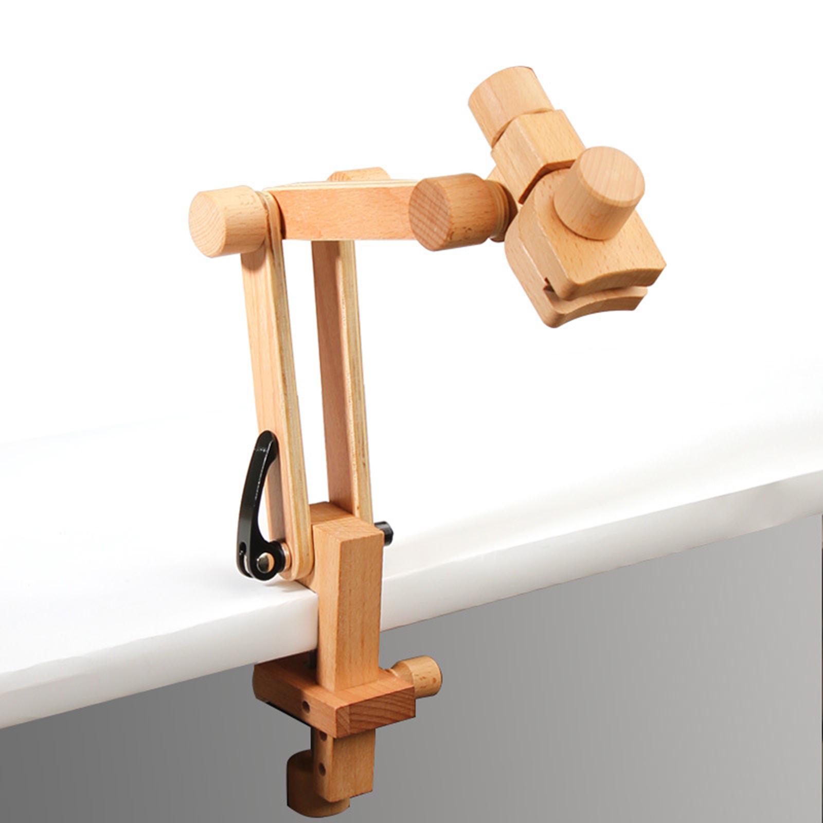 ขาตั้งวงแหวนปักผ้าแบบหมุนได้ ท - Embroidery Hoop Stand บทวิจารณ์และราคา