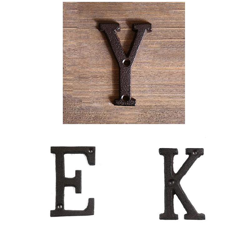 โลหะตัวอักษรตัวเลขเหล็กหล่อตกแ - Embroidery Writing บทวิจารณ์และราคา