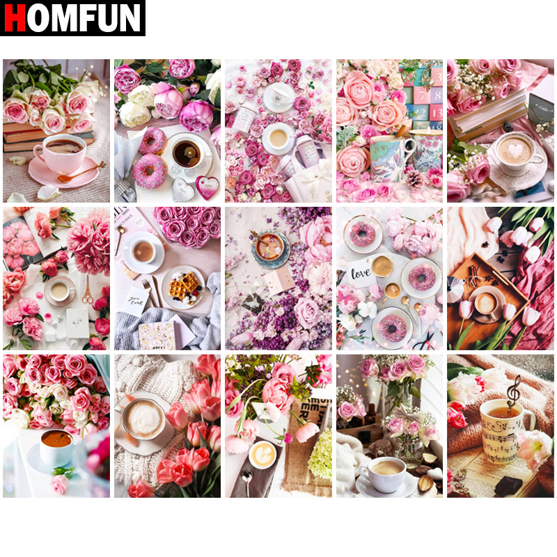 Homfun ภาพปักเพชร 
