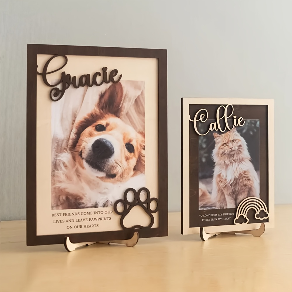 กรอบรูปไม้สำหรับสัตว์เลี้ยงแบบ - Frame Display Wood บทวิจารณ์และราคา