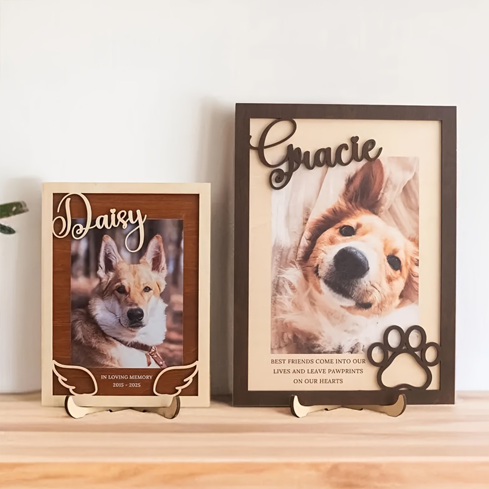 กรอบรูปไม้สำหรับสัตว์เลี้ยงแบบ - Frame Display Wood บทวิจารณ์และราคา