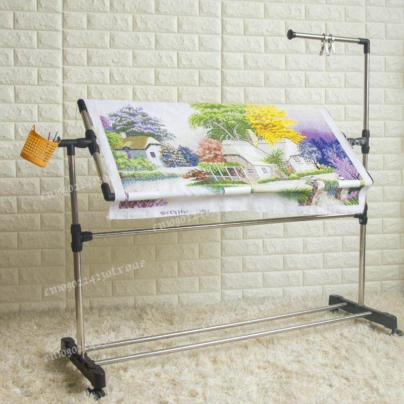 ขาตั้งกรอบปักครอสติชแบบปรับได้ - Embroidery Hoop Stand บทวิจารณ์และราคา