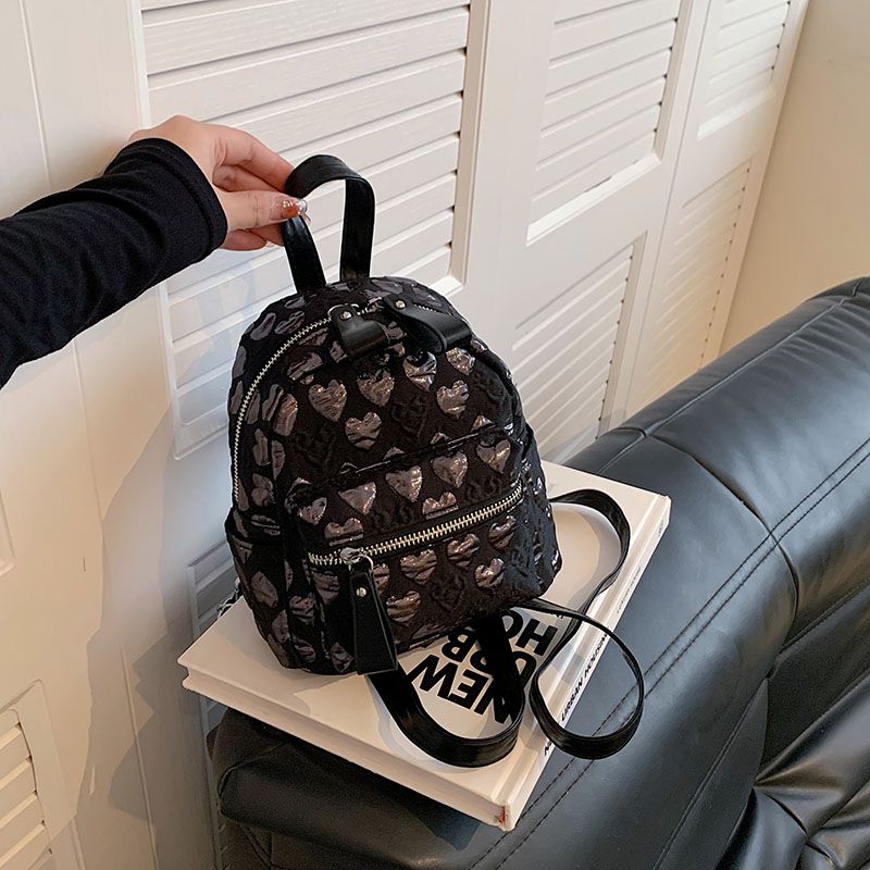 Tas ransel MINI สำหรับผู้หญิง2 - Embroidery Love บทวิจารณ์และราคา