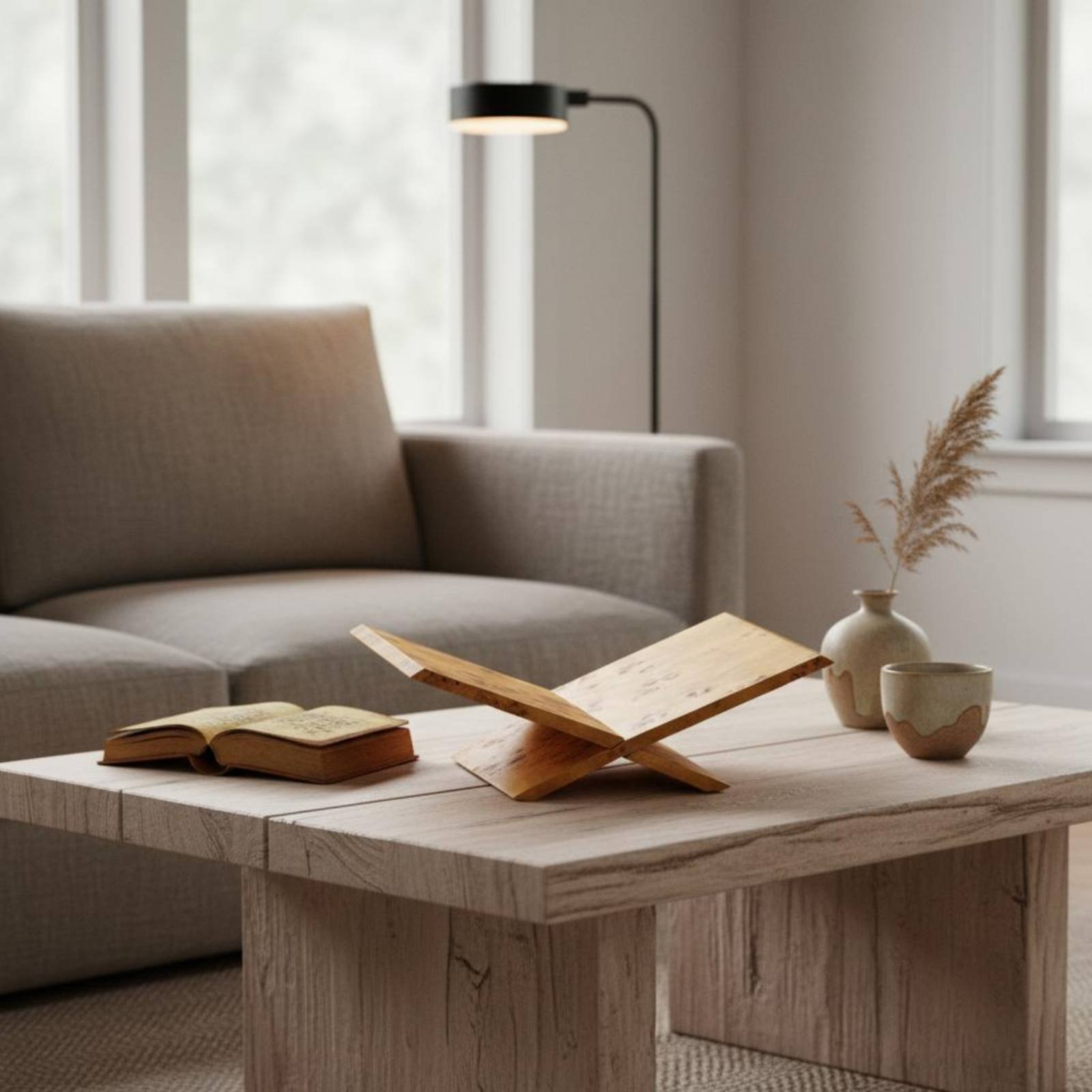 ที่วางหนังสือแบบไขว้ ดีไซน์วาบ - Frame Display Wood บทวิจารณ์และราคา