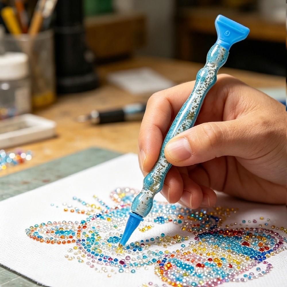 ชุดอุปกรณ์ปากกาเพชร DIY คุณภาพ - Embroidery Details บทวิจารณ์และราคา
