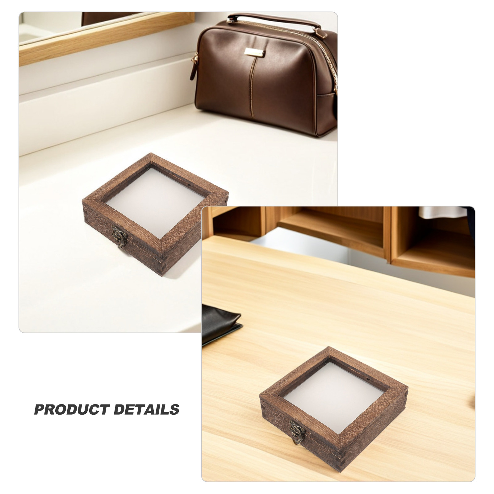 กล่องโชว์ตัวอย่างแมลงระดับพรีเ - Frame Display Wood บทวิจารณ์และราคา