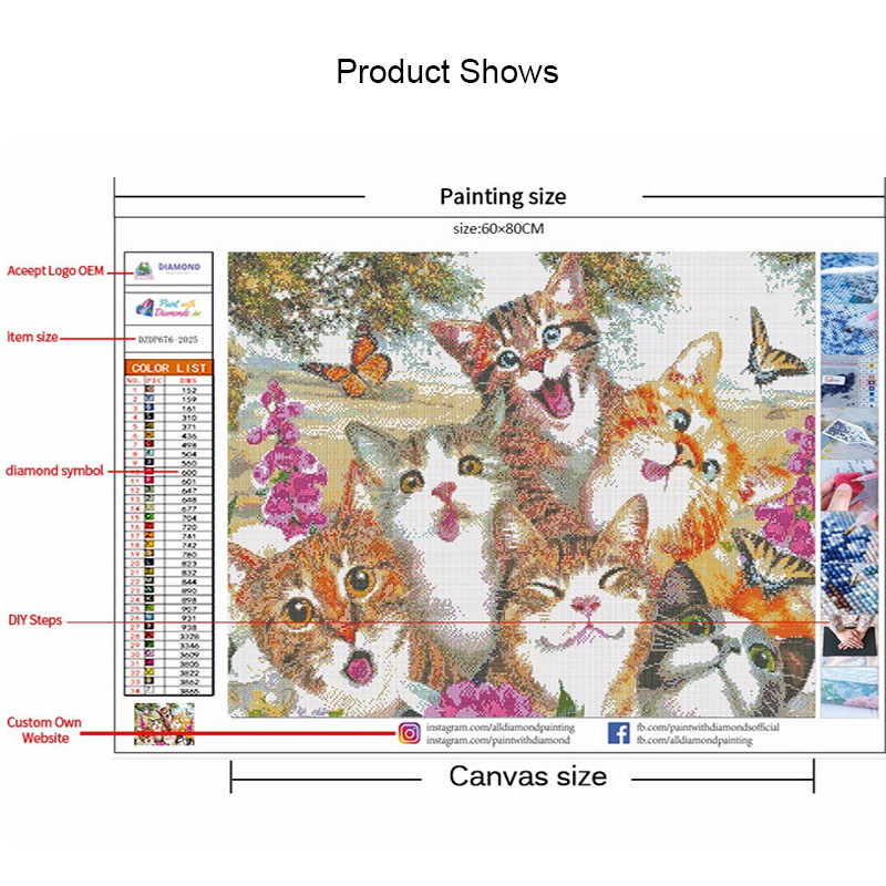 CHENISTORY 5D DIY เพชรภาพวาด M - Embroidery Cross Stitch Patterns บทวิจารณ์และราคา