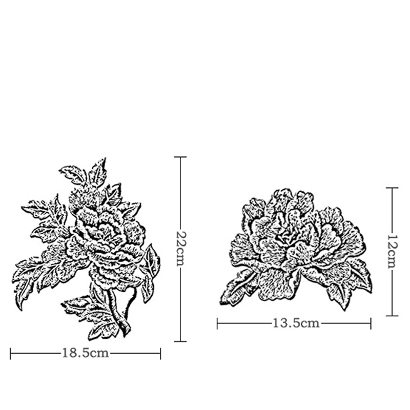 แพทช์ปักลายดอกไม้สีแดง ชมพู เห - Embroidery Yellow Flower บทวิจารณ์และราคา