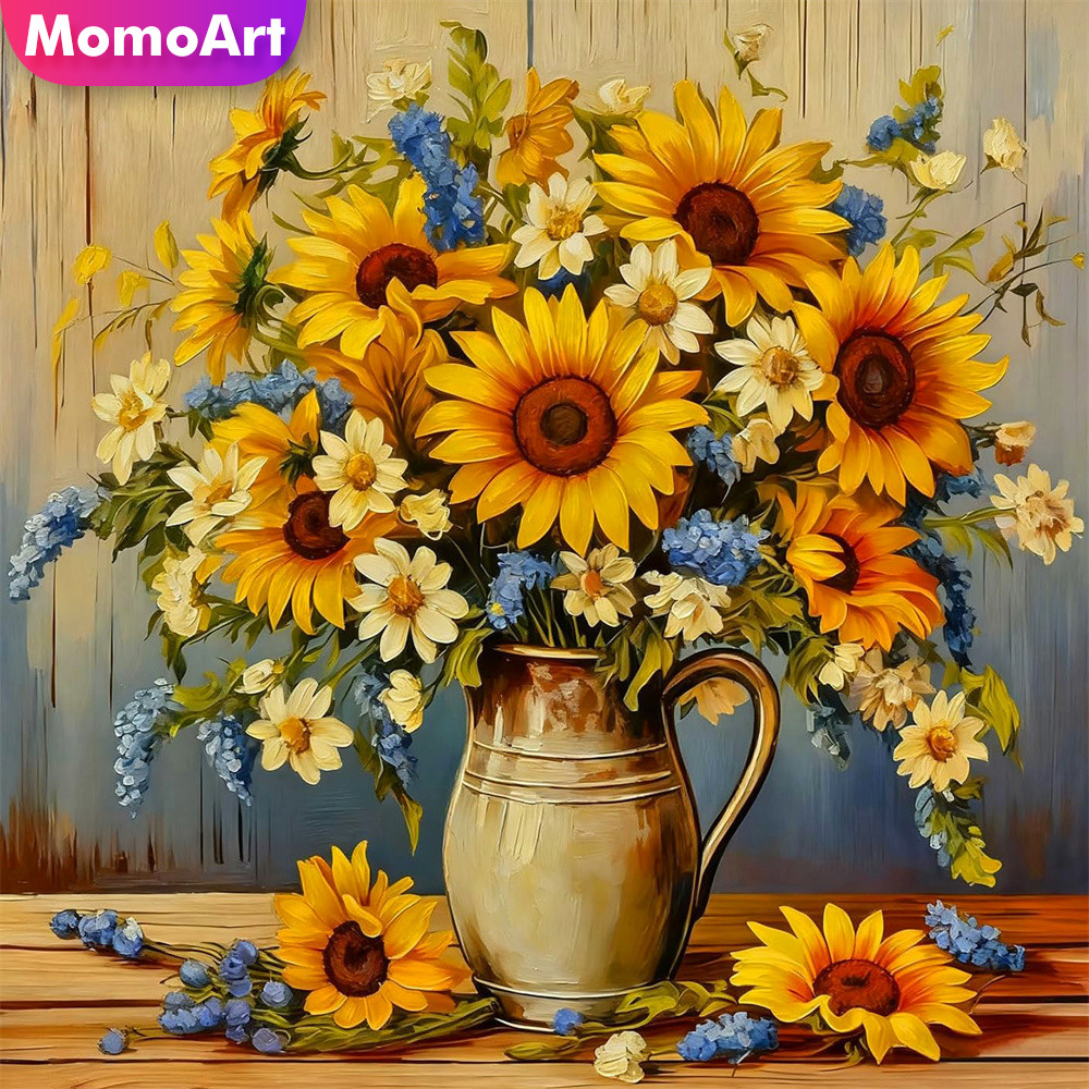 โมโมอาร์ต ชุดปักครอสติชลายดอกท - Embroidery Design Patterns Flowers บทวิจารณ์และราคา