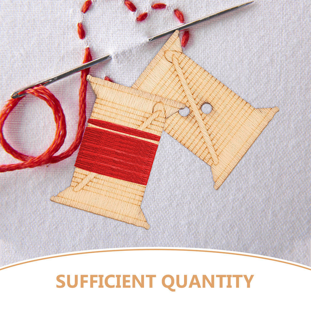 กระดาษม้วนด้ายปักผ้าทำจากไม้ 1 - Embroidery Thread บทวิจารณ์และราคา