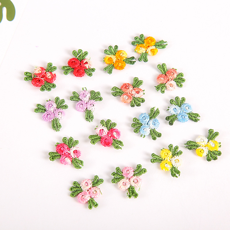 ลูกไม้ปักลายดอกทานตะวันสีเหลือ - Embroidery Yellow Flower บทวิจารณ์และราคา