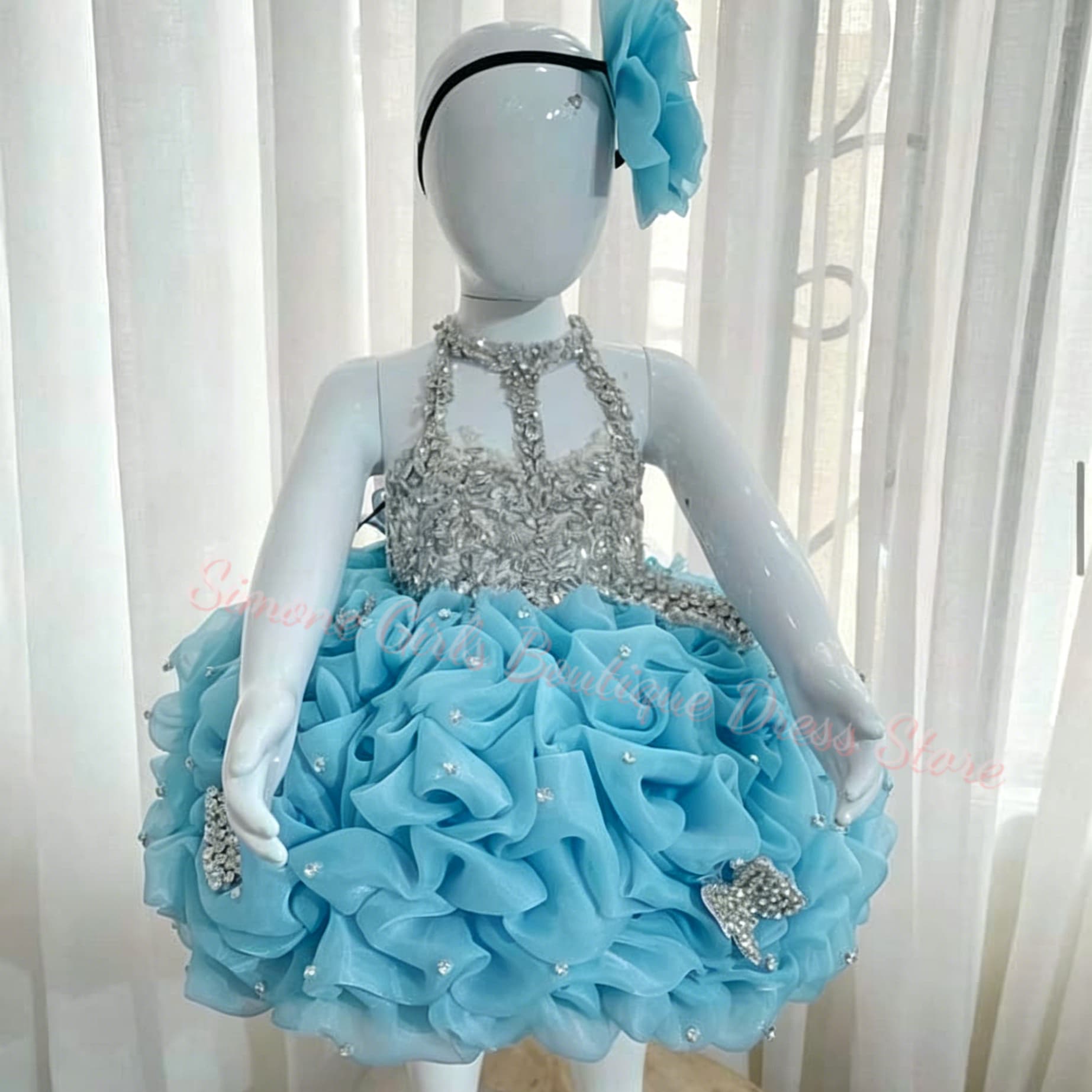 ชุดเดรสเด็กผู้หญิงสีเหลืองประด - Embroidery Yellow Flower บทวิจารณ์และราคา