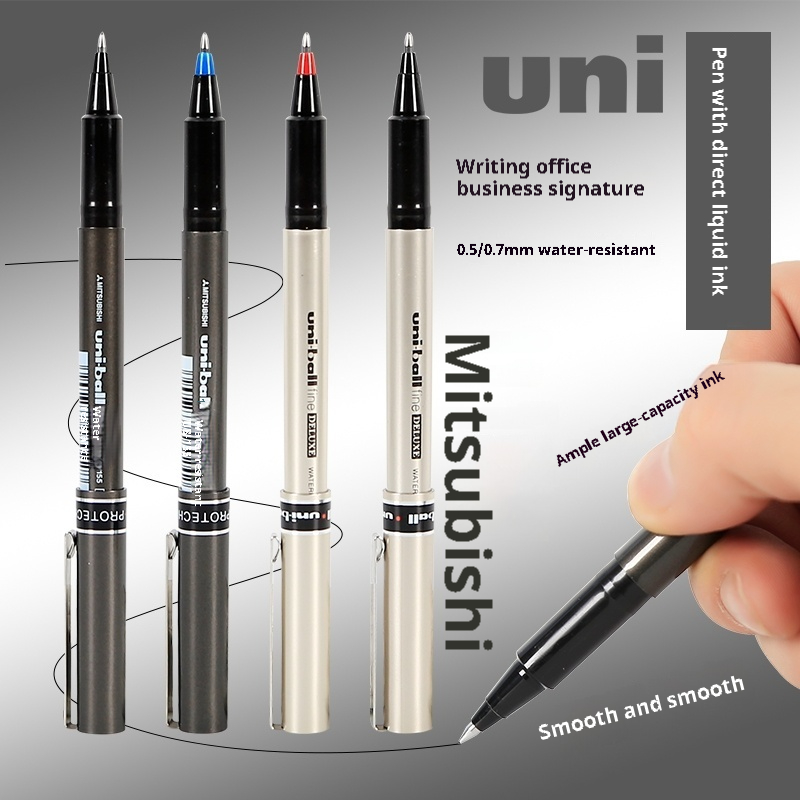 ปากกาโรลเลอร์บอลมิตซูบิชิ ยูนิ - Pentel Pen Energel บทวิจารณ์และราคา