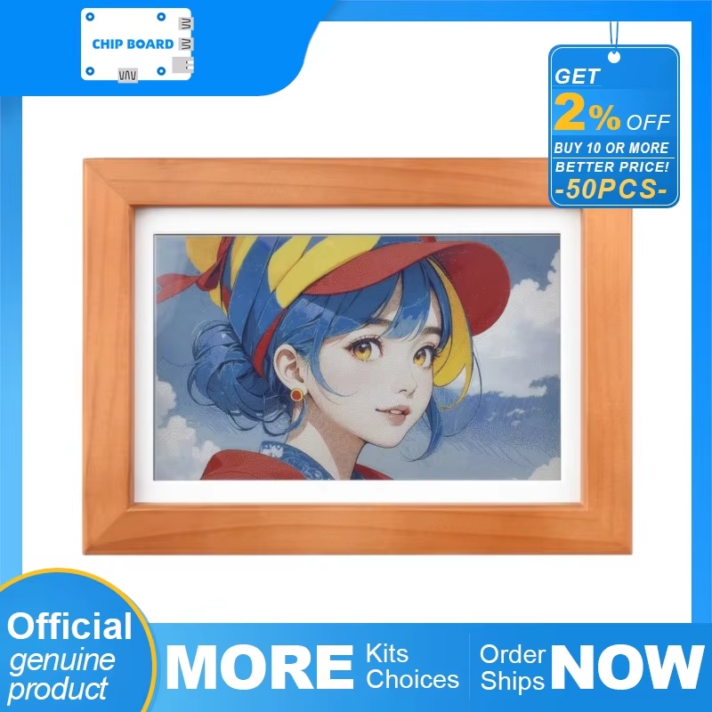 Waveshare ESP32-S3 PhotoPainte - Frame Display Wood บทวิจารณ์และราคา
