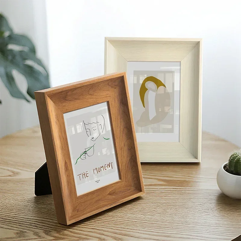 กรอบรูปไม้ 5/6/7/8/10 นิ้ว A4  - Frame Display Wood บทวิจารณ์และราคา