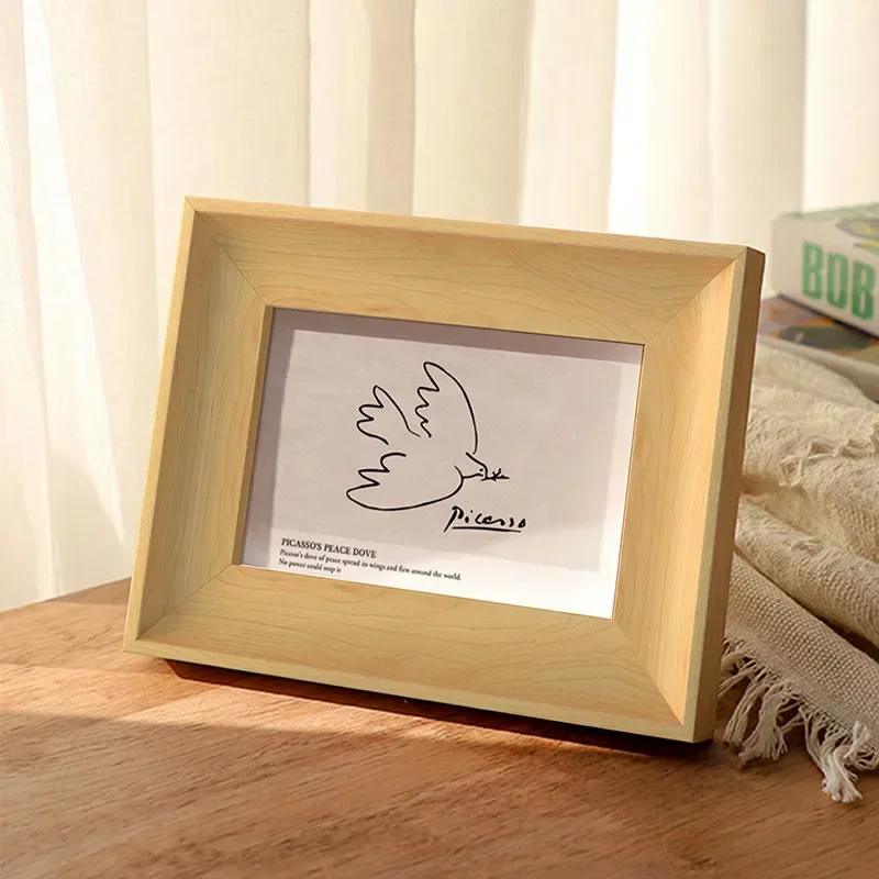 กรอบรูปไม้ 5/6/7/8/10 นิ้ว A4  - Frame Display Wood บทวิจารณ์และราคา