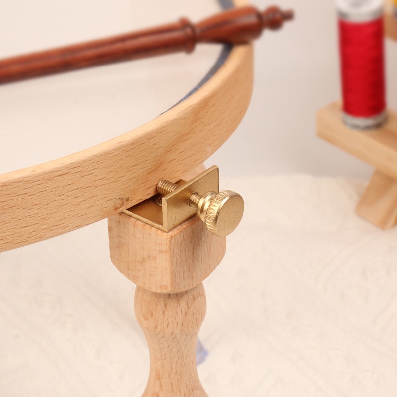 3/4 ชิ้นปรับแบบพกพาไม้เย็บปักถ - Embroidery Hoop Stand บทวิจารณ์และราคา