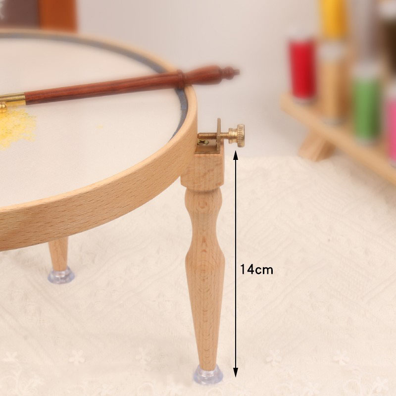 3/4 ชิ้นปรับแบบพกพาไม้เย็บปักถ - Embroidery Hoop Stand บทวิจารณ์และราคา