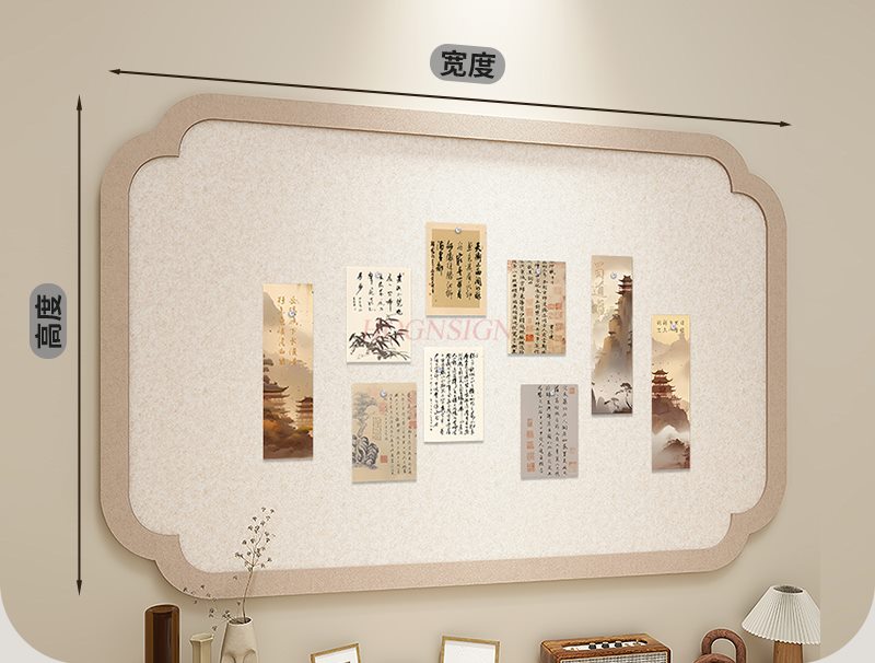 แผ่นผนังตกแต่งรูปภาพสไตล์จีน 1 - Frame Display Wood บทวิจารณ์และราคา