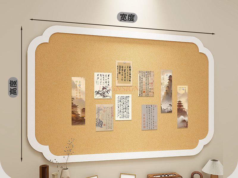 แผ่นผนังตกแต่งรูปภาพสไตล์จีน 1 - Frame Display Wood บทวิจารณ์และราคา