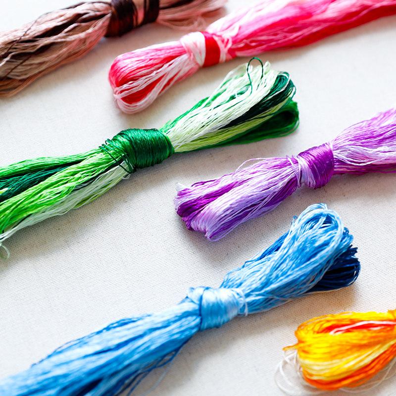 ไหมปักลายซูโจว 20 เมตร 8 สี แต - Embroidery Service บทวิจารณ์และราคา