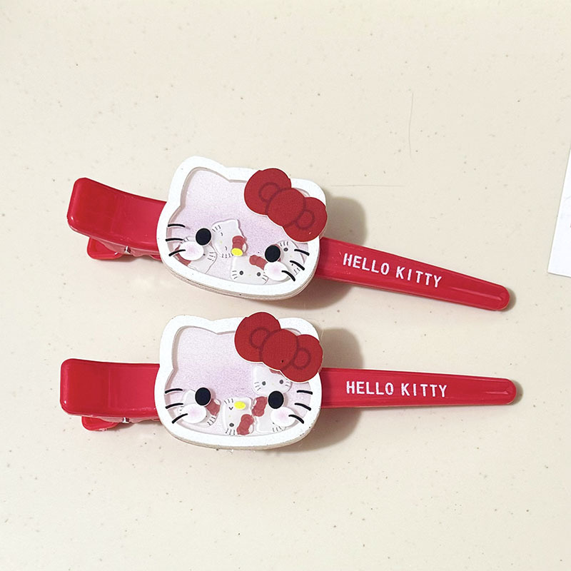 กิ๊บติดผมเฮลโล คิตตี้ แบบเข็มก - Embroidery Red บทวิจารณ์และราคา