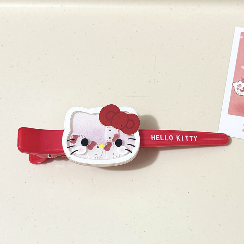 กิ๊บติดผมเฮลโล คิตตี้ แบบเข็มก - Embroidery Red บทวิจารณ์และราคา