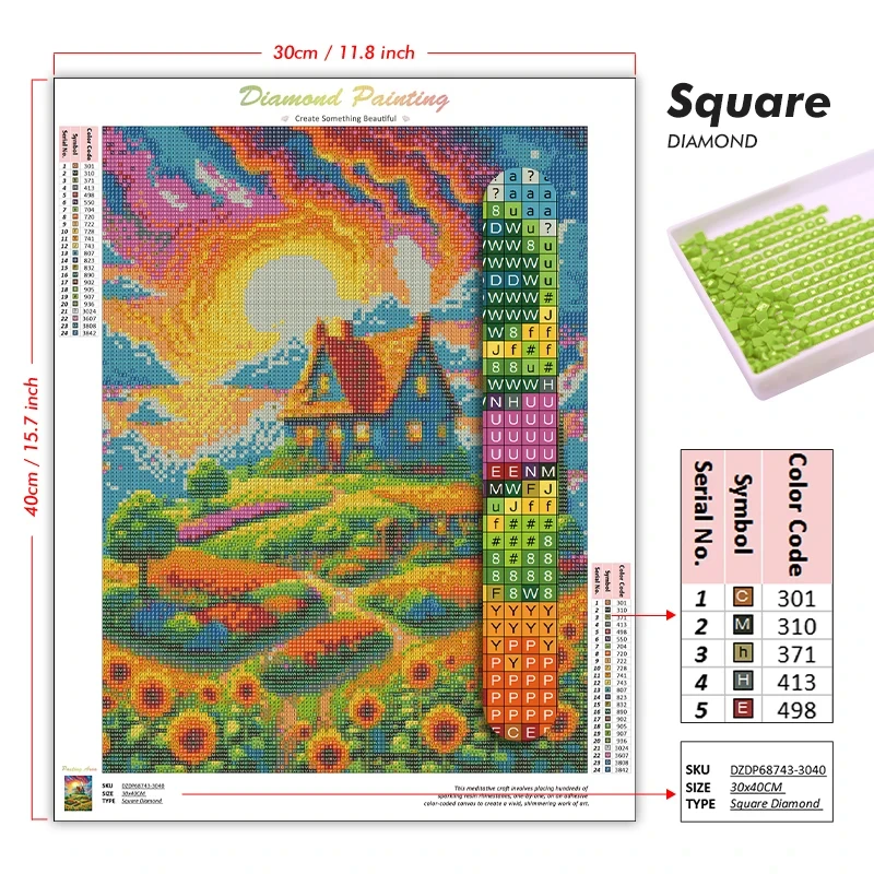 ผลงานศิลปะชื่อดังแนวเซอร์เรียล - Embroidery Cross Stitch Patterns บทวิจารณ์และราคา