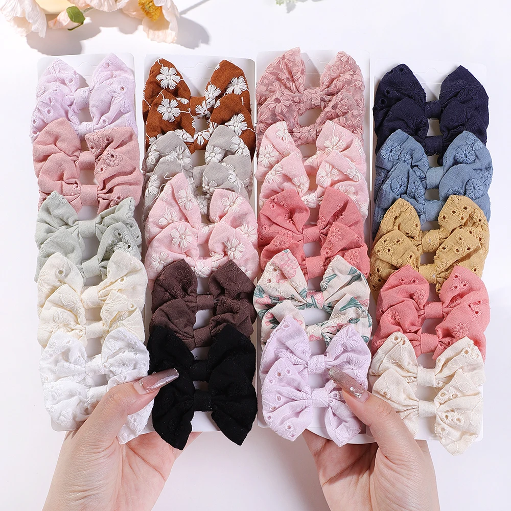 กิ๊บติดผมรูปโบว์แฟชั่น10ชิ้น/เ - Embroidery Love บทวิจารณ์และราคา