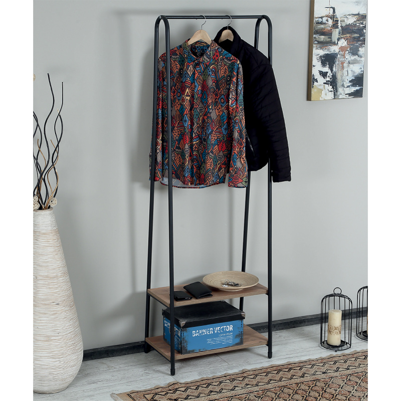 ชั้นวางหนังสือโครงโลหะสไตล์โมเ - Frame Display Wood บทวิจารณ์และราคา