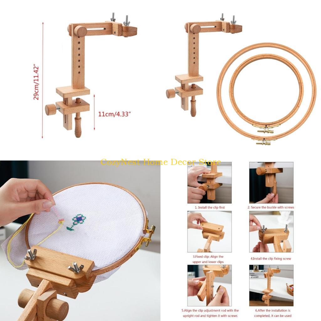 ขาตั้งปักแบบปรับได้ 92MF ขาตั้ - Embroidery Hoop Stand บทวิจารณ์และราคา