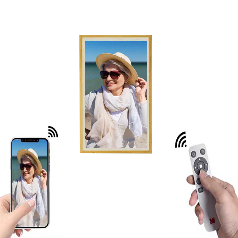 กรอบรูปดิจิตอลขายส่ง หน้าจอ IP - Frame Display Wood บทวิจารณ์และราคา