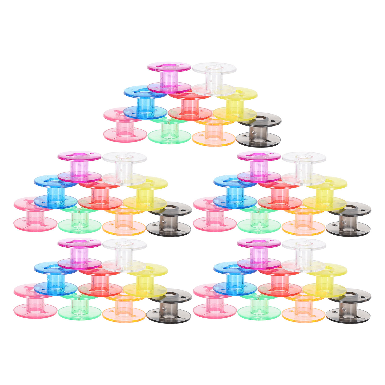 50 ชิ้น กระสวยจักรเย็บผ้า พลาส - Embroidery Thread บทวิจารณ์และราคา