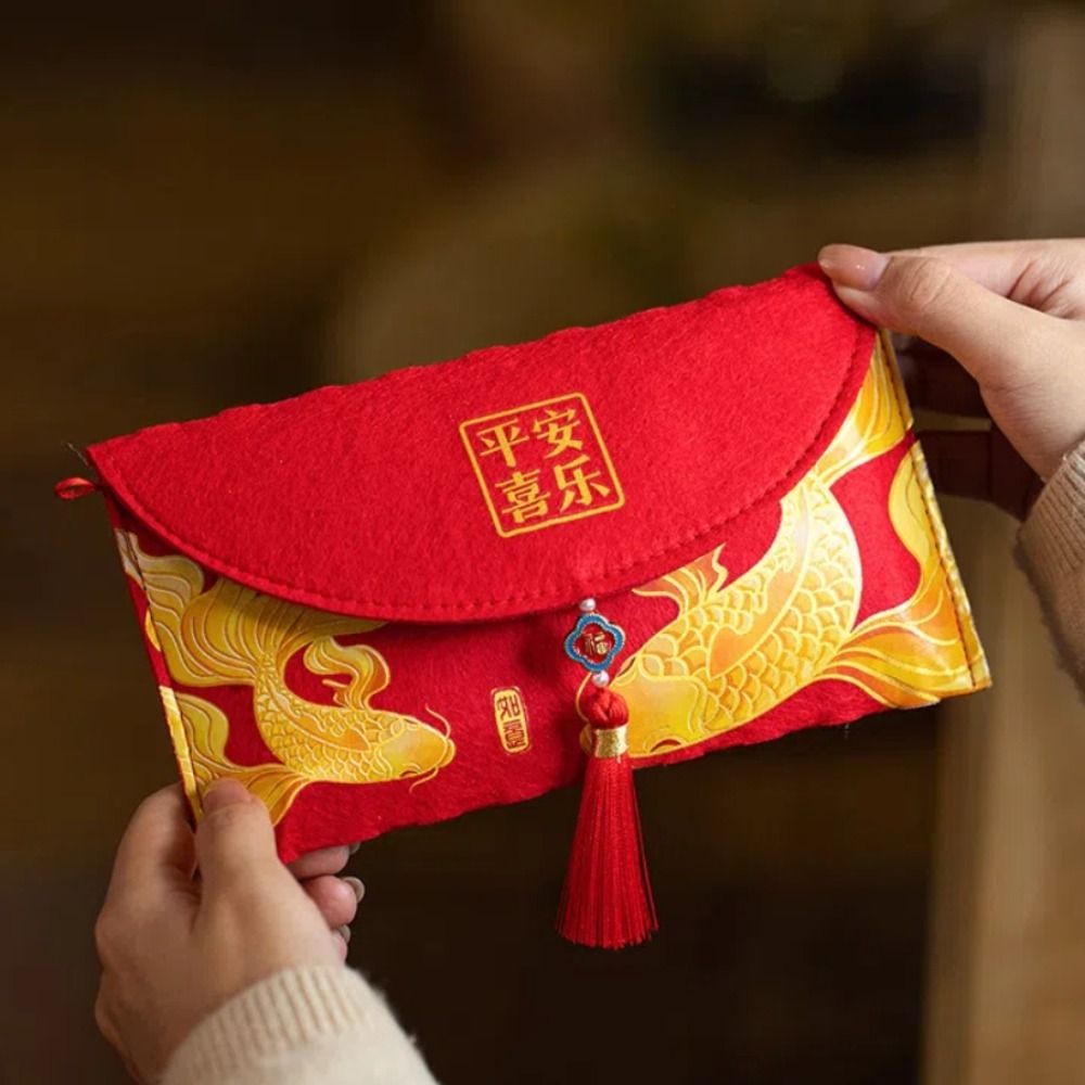 ซองอั่งเปาลายปักหลากหลายแบบ ดี - Embroidery Red บทวิจารณ์และราคา