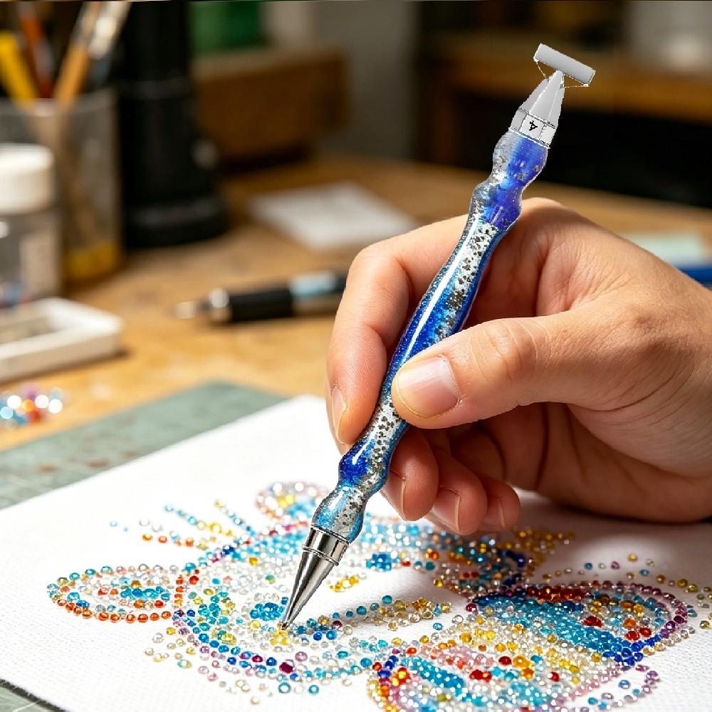 ชุดหัวปากกาเพชรสำหรับงานเพ้นท์ - Embroidery Details บทวิจารณ์และราคา