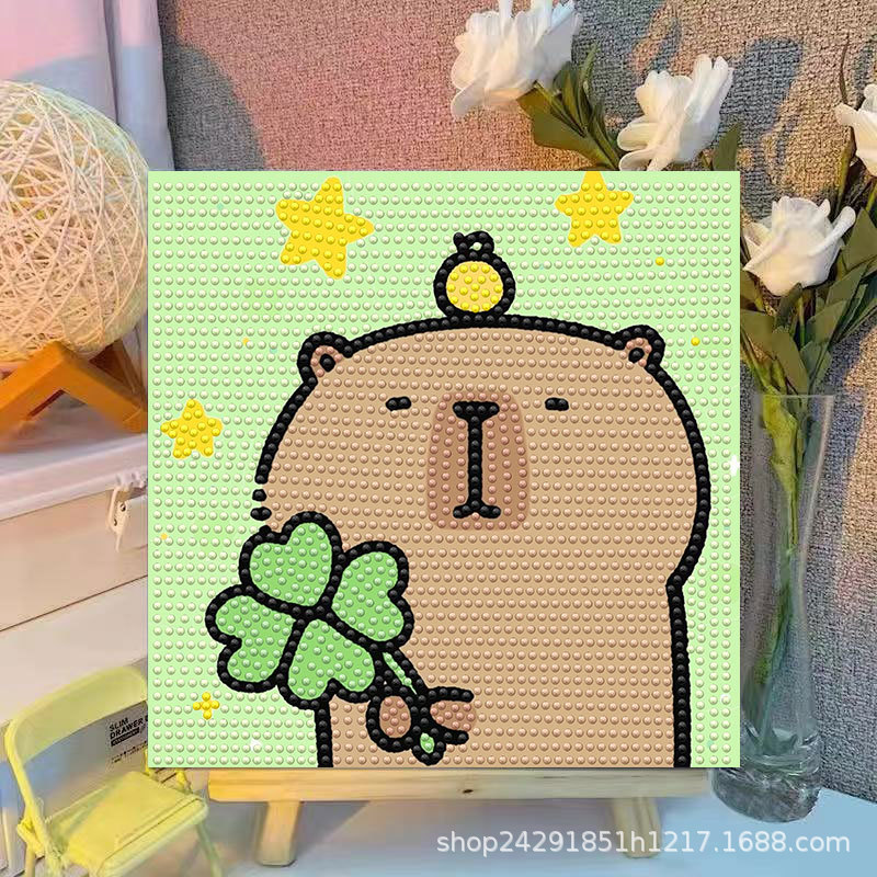 ภาพวาดตกแต่งคริสตัลเพชรลายการ์ - Embroidery Service บทวิจารณ์และราคา