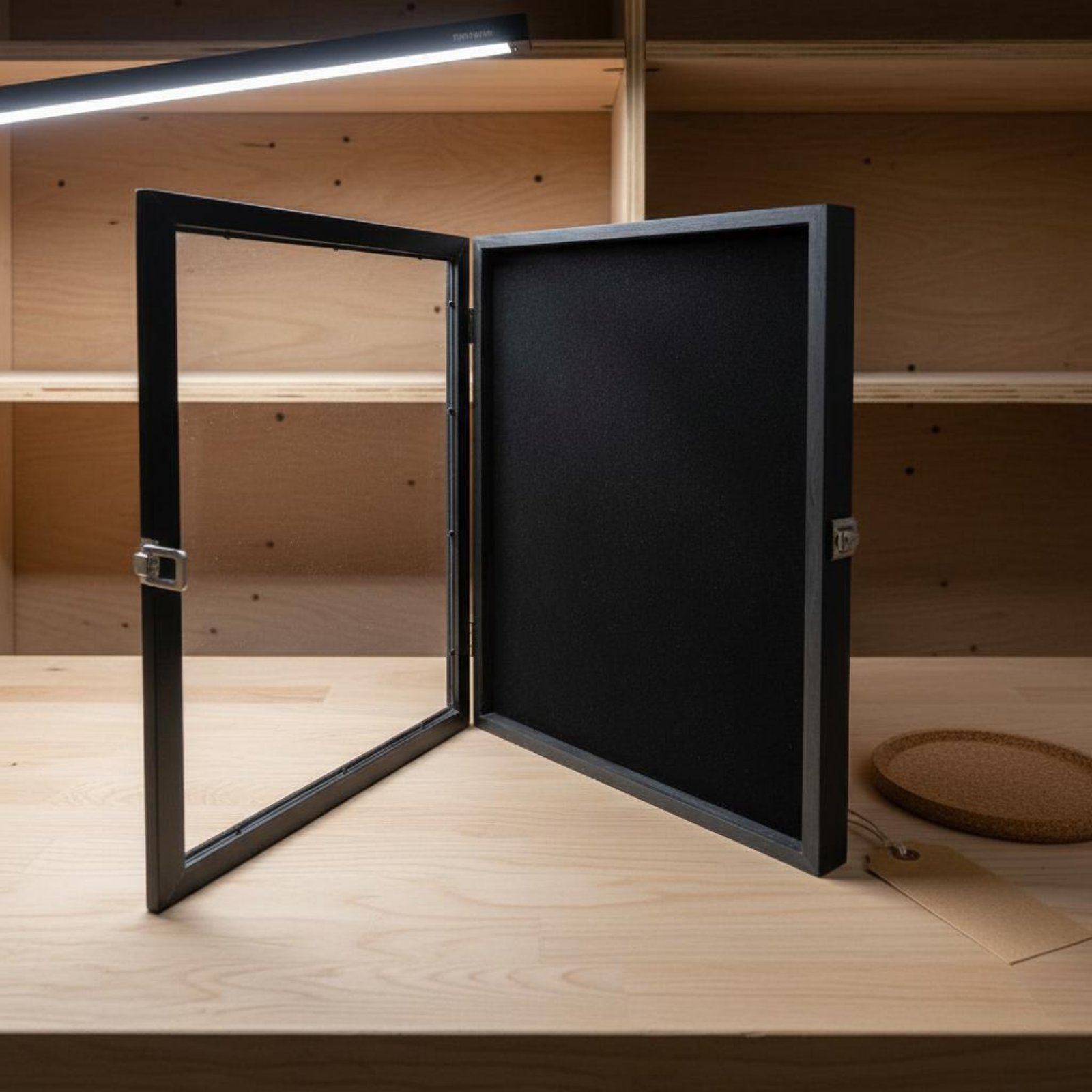 กรอบแสดงเหรียญรางวัลแบบใส กรอบ - Frame Display Wood บทวิจารณ์และราคา