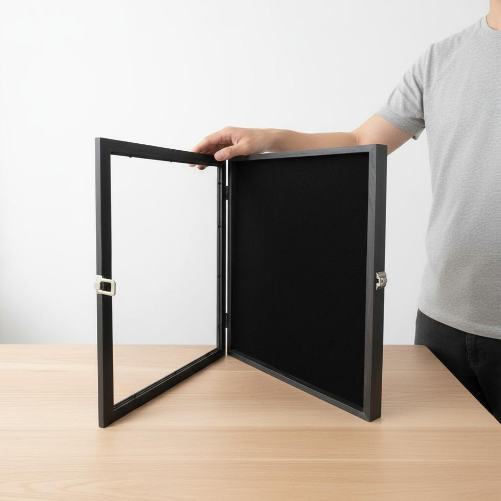 กรอบแสดงเหรียญรางวัลแบบใส กรอบ - Frame Display Wood บทวิจารณ์และราคา