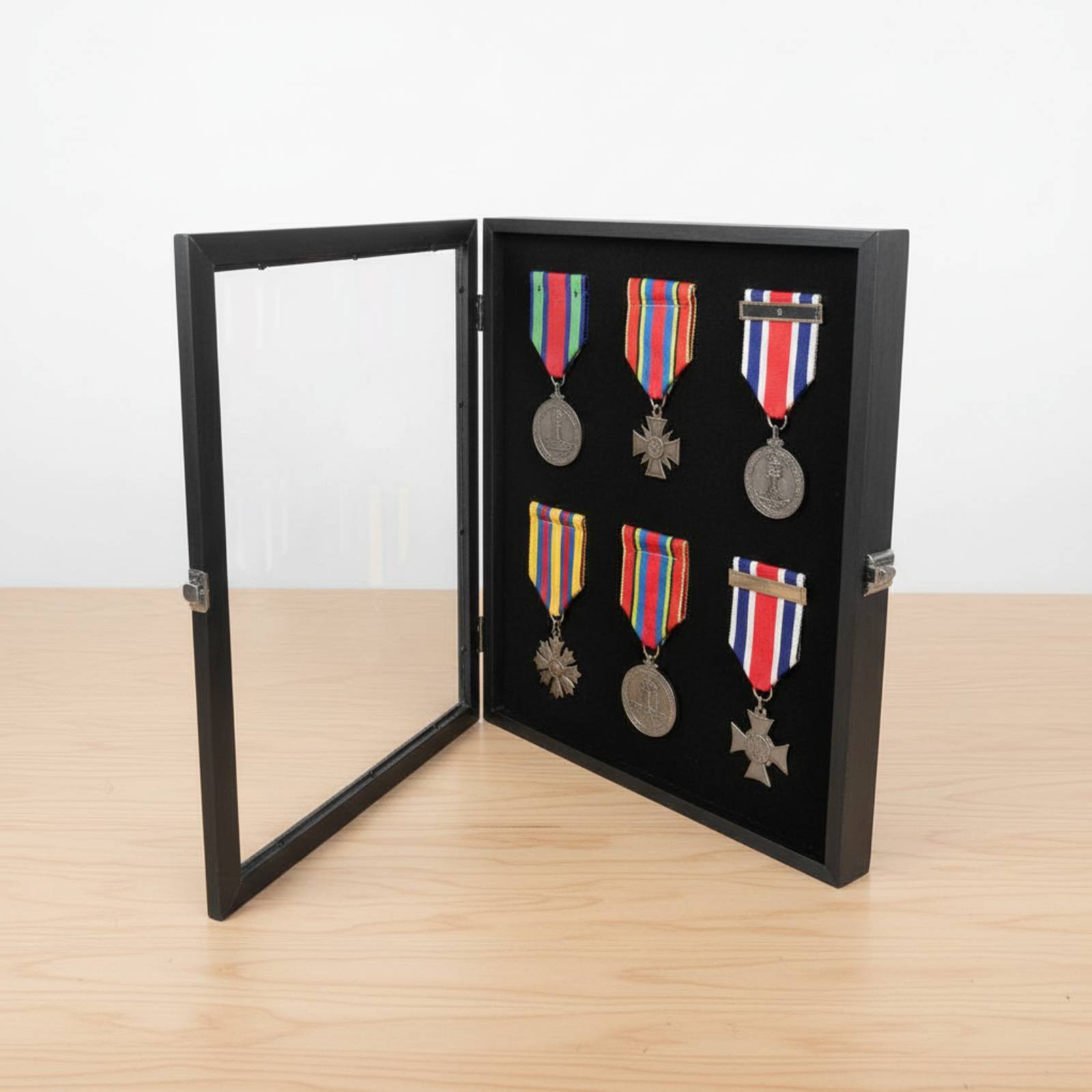 กรอบแสดงเหรียญรางวัลแบบใส กรอบ - Frame Display Wood บทวิจารณ์และราคา